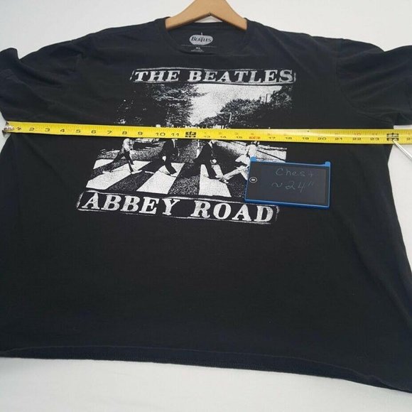The Beatles Abbey Road Black Men's Graphic Tee T-Shirt XL - Picture 4 of 8